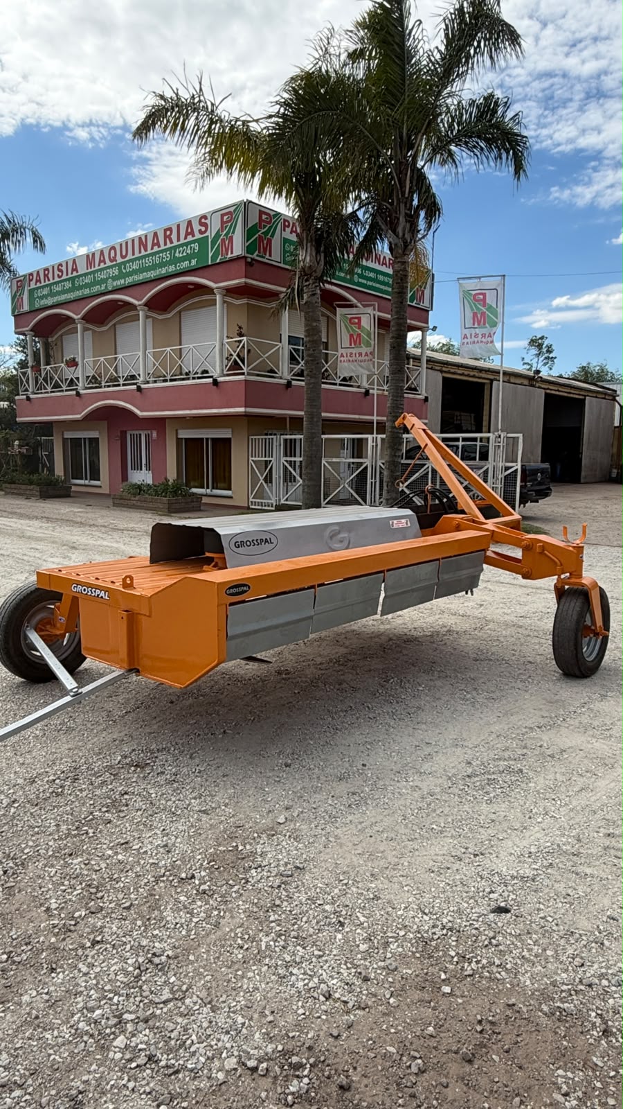 Helice Grosspal VG3000 de 3 mts de corte
